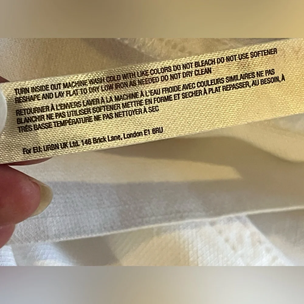 Free People Movement Harem / Buddha Pants. Drop crotch, oversized. White. M-L - Picture 12 of 13